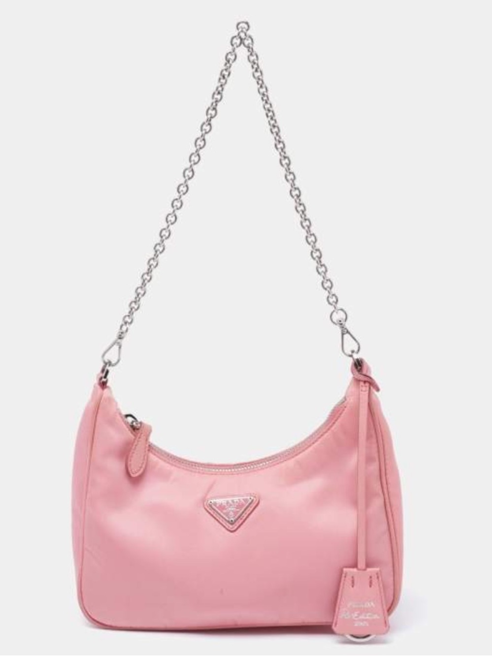 Prada Pink Nylon Re-Edition 2005 Shoulder Bag